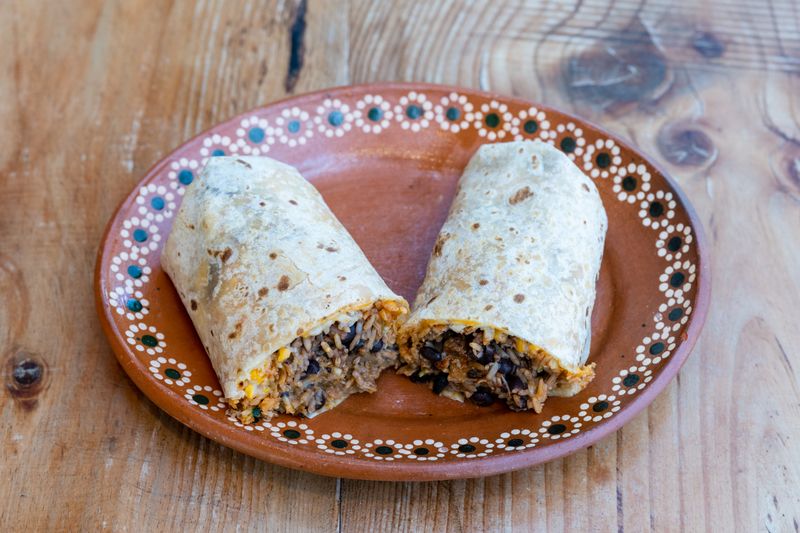 Grilled Chicken Burrito at Costa Vida